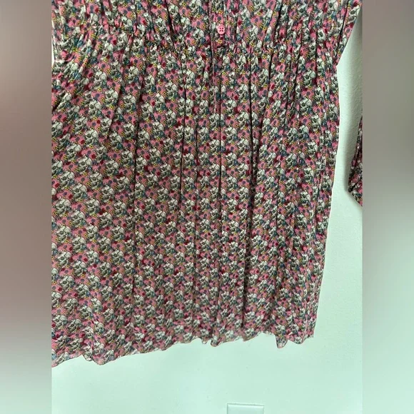 NWT Zadig & Voltaire Rose Skull Dress‎ Large Reevas Mousseline - Picture 14 of 14